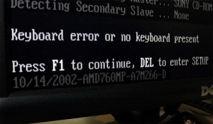 Keyboard Error